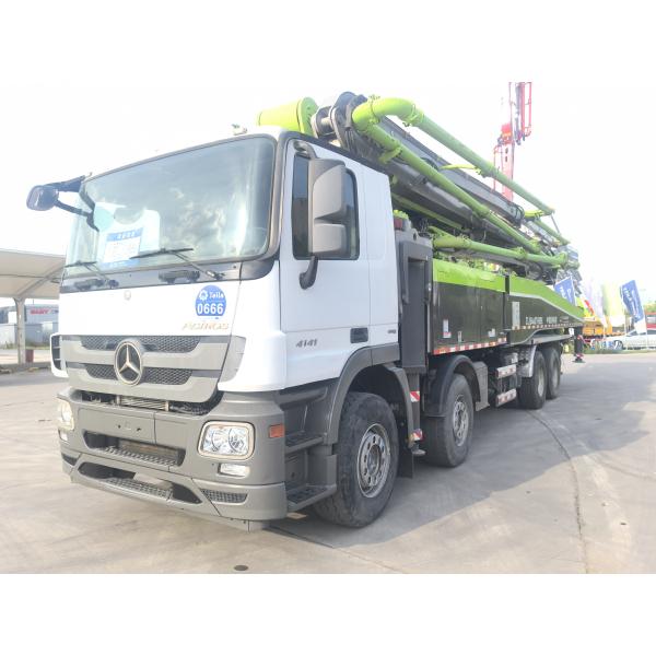 Quality ZOOMLION 56m Pump Truck in Mercedes-Benz Chassis Concrete Pump in good condition Immediate Delivery wholesale