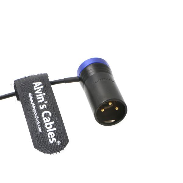 Low Profile Audio Cable For -EK-2000 XLR 3 Pin Male To Locking 3.5mm TRS