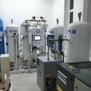Compressed Air Oxygen Generator With Remote Monitor Operation