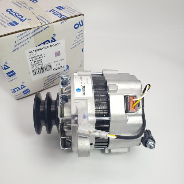 Quality 1-81200530-3 1-81200590-1 Alternator Motor AT263669 SE502076 A4TU5485 For HITACHI ZAX200 6BG1 JOHN DEERE wholesale