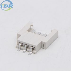 2.0 Pitch 180 Degree 3 Pin SMT Wafer Connector Beige Receptacle PCB Board