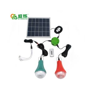 Garden 10W 5V 5200mah Led Solar Emergency Light With Mobile Charger