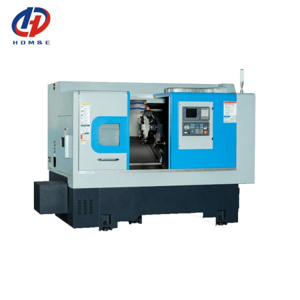 Double Spindle CNC Turning Center HTCSY50-S Interpolation Y-axis Turning and