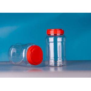 1500Ml Empty Plastic Juice Bottles with Lids – Cylinder Drink Containers - Great