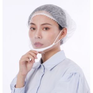 disposable non-woven bouffant cap with single or double elastic for medical use