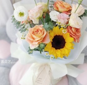 Single color non-woven fabric lining DIY flower packaging paper