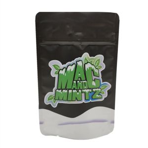 Child Proof Mylar ziplockk Pouches Waterproof Resealable Edible Packaging Bags