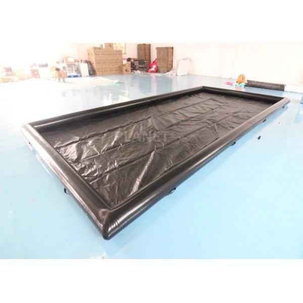 Quality Air Sealed Portable 6x3m Inflatable Wash Mats For Car Washing wholesale