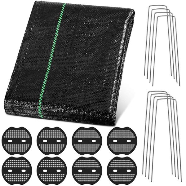 Quality Say Goodbye to Weeds with Natural Grass Weed Control Mat PP Fabric Garden Root Barrier wholesale