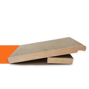 Cat Scratching Cardboard Scratchers Collapsible Triangle Cat Scratching Board