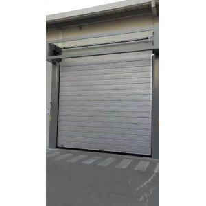 China IP 54 Protection Class 0.20 Meter / Second galvanized Industrial Insulated Sectional Doors on sale