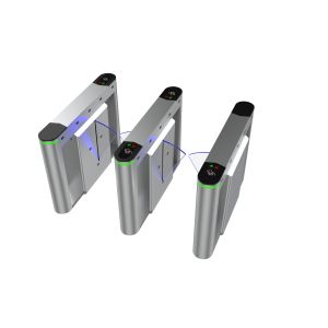 304 Brushed Stainless Steel Automatic Outdoor Retractable Turnstile Mechanism