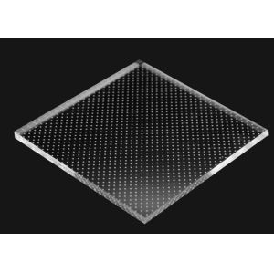 Laser Dot LGP Acrylic Light Guide Panel 92% Transmittance Abrasion Resistant