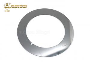 China High Accuracy TC Slitter Blade Carbide Disc Cutter For Copper Foil Slitting Machine on sale