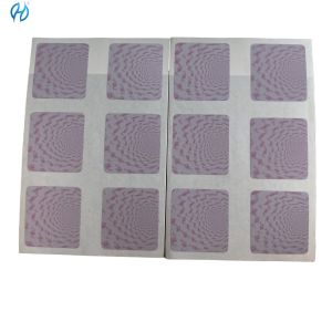 Thermal Transfer Printing Double Layer Labels Rectangle Shape With 1 Inch Core Size In Box Packaging