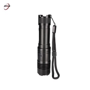 Portable Waterproof Rechargeable Torch Light 21700 Battery Powered OEM