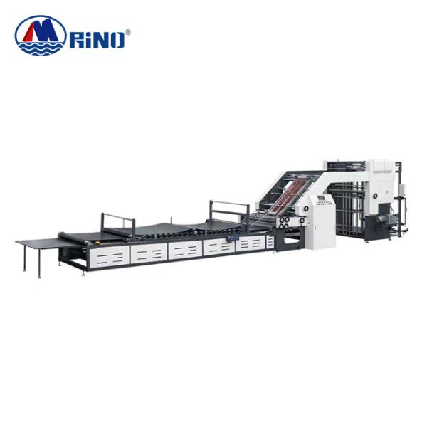 Quality 2100mm Automatic Flute Laminating Machine 25KW 200 P/M With Motion Control System wholesale