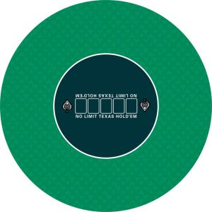 CPM-006 Minglu Eco-Friendly Non Toxic Rubber Round Casino Table Mat