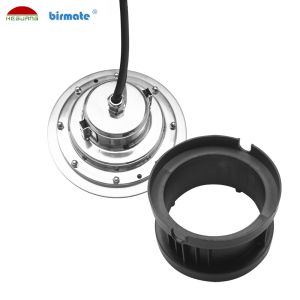 DMX512 Control Underwater LED Spotlights 12W RGB Color Changing IP68