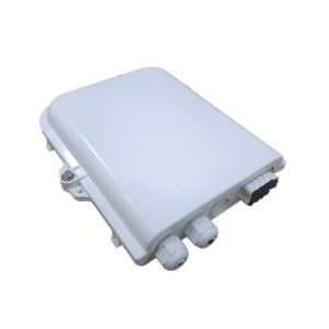 Cheap ODP Solid 8 Core White Grey Black 2 Port PAZ 1 8 Cassette Type FTTH Fiber Terminal Box for sale