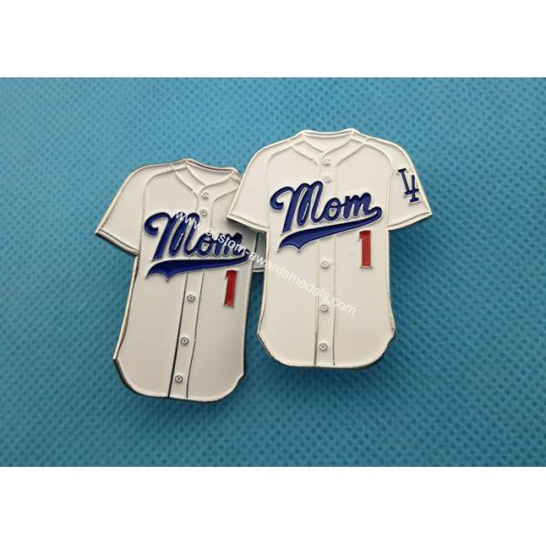 Business Promotion Iron Mom Soft Enamel Pin / Personalised Metal Pin Badges