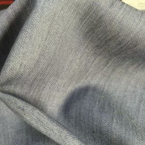 41%Polyester 56%Rayon 3%Spandex Tr Imitation Jean Spandex Fabric for Pants
