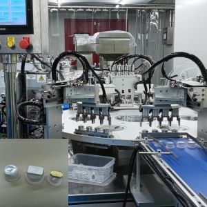 Customized Euro Cap Assembly Machine for IV Infusion Soft Bags and Bottles