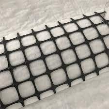 Quality 30-30KN PP Geogrid Thermal Bond 200g/sqm Geotextile Composite Geogrid Reinforce Soft Soil wholesale