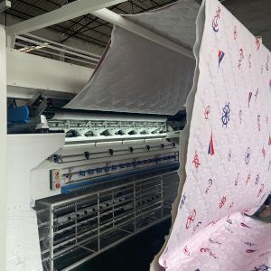 High Speed Ultrasonic Sewing Machine In Bedding Industry