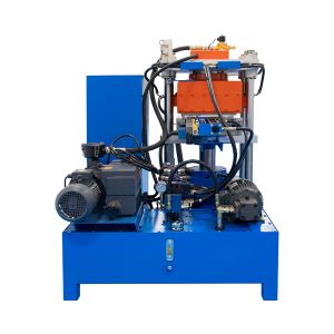 50T Work Pressure 380V Input Voltage Vacuum Vulcanizer with Upper Heating Plate