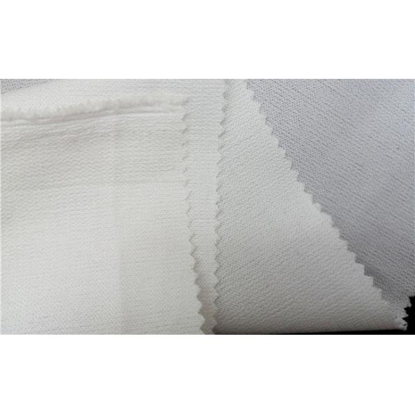 PA / PES Coating Fusible Interfacing 100% Polyester Double Dot Woven For Women And Men Suits