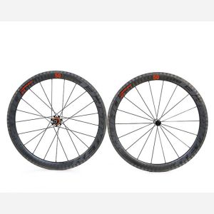 High Stiffness 40mm Carbon Disc Wheelset Lightweight With 3K Hub