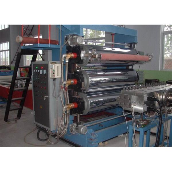 Quality Low Noise Pp Hollow Plastic Sheet Extrusion Line , Pc Hollow Plastic Sheet Extruder Machine wholesale