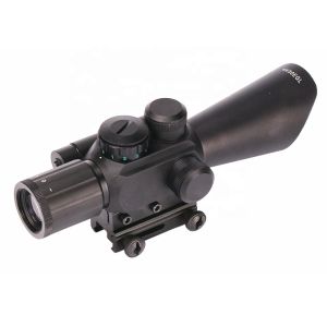 4X30EGL Hunting Scope with Red Laser and Easy Windage/Elevation Adjustments