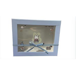 Transparent Window PET Gift Box High End Rectangular Gift Box With Clear Window