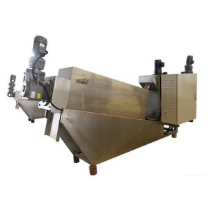 China Municipal waste water treatment Plate And Frame Filter Press DS 46kg/h SS304 on sale