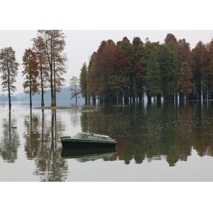 DEVC-308 Autopilot bait boat fishing gps sonar fish finder battery used