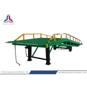12 Tons Mobile Movable Hydraulic Dock Loading Ramp for Container