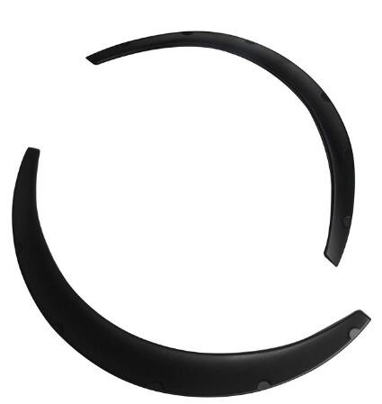 Quality Black Color Universal Car Body Fender Flares Flexible Kit Set 4pcs wholesale