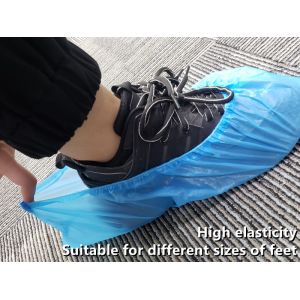 Handmade CPE Shoe Covers Disposable Anti-skid Non woven Shoe Cover