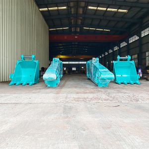 Q355B Sliding Excavator Boom Arm , Excavator Long Boom For CAT320 PC130