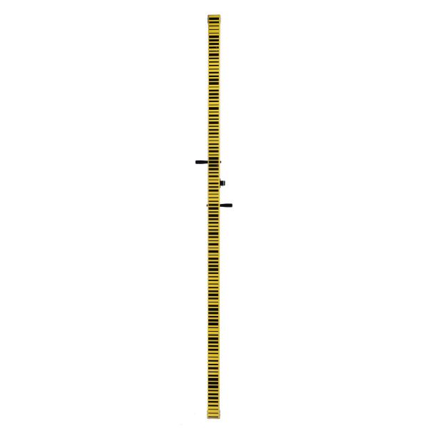 Quality Manganese Barcoded Telescopic Levelling Staff 2m Surveyors Measuring Rod DL101C wholesale