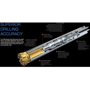 Rh560 Arrives Down The Hole Hammer , Rock Dth Drilling Tools With A Bang