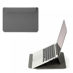 China Classic Pu Leather Water Resistant Laptop Sleeve 1.1mm Ultra Slim on sale