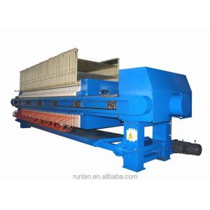 Food Beverage PLC Control Filter Press with and Automatic Plate Pulling