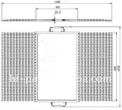 6pcs Wireless Portable Truck Axle Scales With Touch Screen Indicator