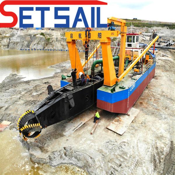 18 Inch Cutter Suction Sand Dredger with Hydraulic Control and Cummins Weichai