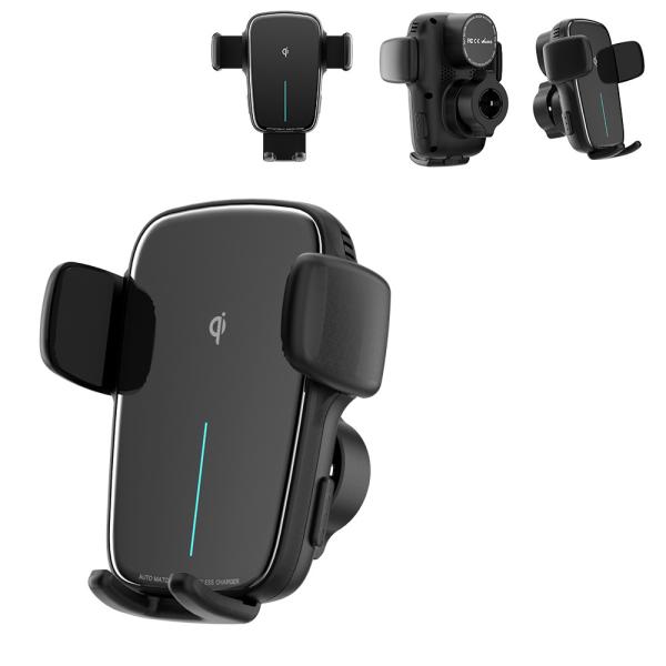 2.5D Tempered Glass Magnetic Car Mount With Automatic Recognition And Breathing