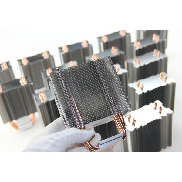 Quality Customized 450G Copper Pipe Heat Sink Epoxy Gluing Bonding OEM / ODM wholesale