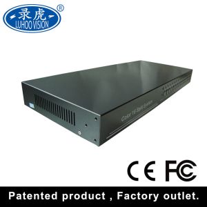 Cheap Video Transmission Quad View Processor , Real Time 16 Channel Color Video Multiplexer for sale